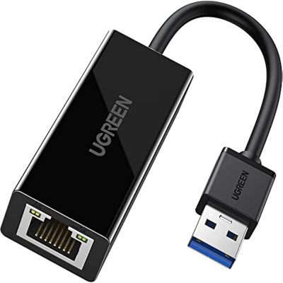 UGREEN CR111 (20256) USB 3.0 Gigabit Ethernet Adapter (Black)
