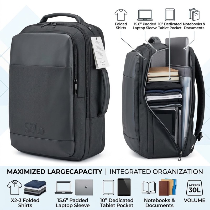 SOLO Bag Laptop Backpack15.6-inch