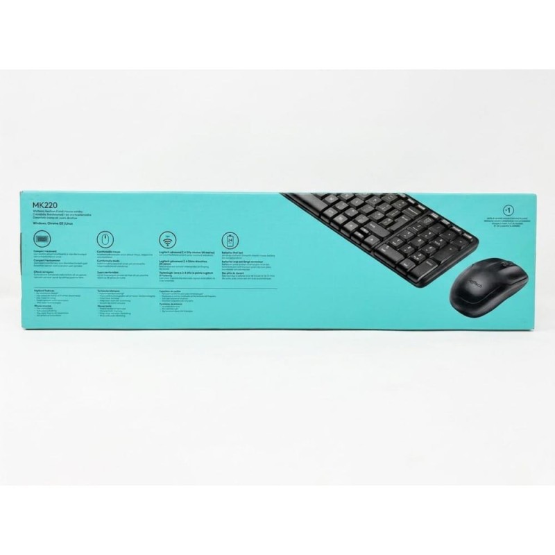 Logitech KB+Mouse Wireless MK220