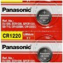 Panasonic CR1220 3v Lithium 1220 Coin Batteries