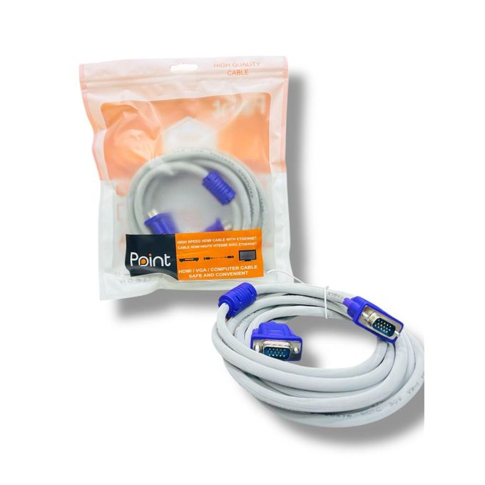 Point cable vga 20m white