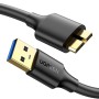 UGREEN 10841 US130 USB 3.0 A Male to Micro USB 3.0 Male 1m Cable -Black