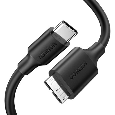 UGREEN (20103)USB C Hard Drive Cable, Micro B To Type C Lead compatible for USB 3.0 External Portable SSD HDD