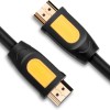 UGREEN (10167) HD101 HDMI Round Cable 5m (Yellow/Black)