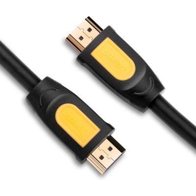UGREEN (10167) HD101 HDMI Round Cable 5m (Yellow/Black)