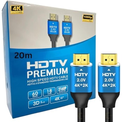 Premium HDMI 4K High Speed HDTV Cable 20m