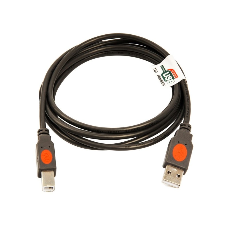 2B (DC117) - USB 2.0 Printing Cable A/B - 1.8M - Gray