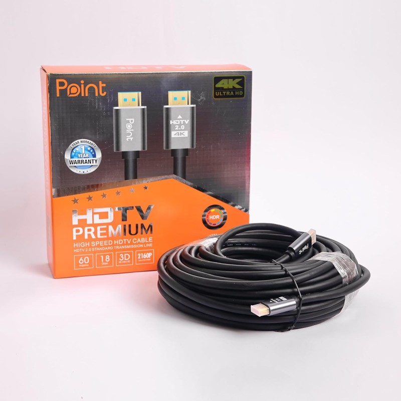 point hdmi cable 4k 15m