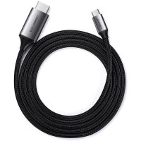 Ugreen USB-C to HDMI Male to Male Cable Aluminum Shell 1.5m (Gray Black) MM142