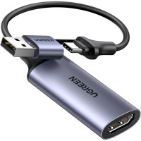 Ugreen HDMI to USB-A/USB-C Video Capture Card 4K 