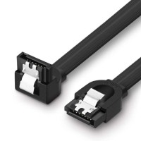 Ugreen SATA Cable 3.0 To Hard Disk Drive HDD SSD ODD 6Gbps High-Speed Data Plug Cord, Straight To Bending (0.5M) - 