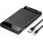 Ugreen USB C Hard Drive Enclosure USB 3.1 Gen 2 Type C to SATA External Hard Drive Disk Case Adapter 
