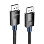 Ugreen 8K DisplayPort Cable 1.4, DP to DP 2M, 8K@60Hz/4K@165Hz/2K@240Hz/1080P@240Hz, for Gaming Monitor/Graphics Card/PC, Support 3D/HDCP/HDR/G-SYNC/Free-SYNC, Male to Male Nylon Braided Cable-2Meter