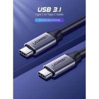 Ugreen USB 3.1 USB-C Male To Male Data Cable 60W Power Delivery PD Gen 1 for Monitor, Laptop, Smartphone (1.5M)