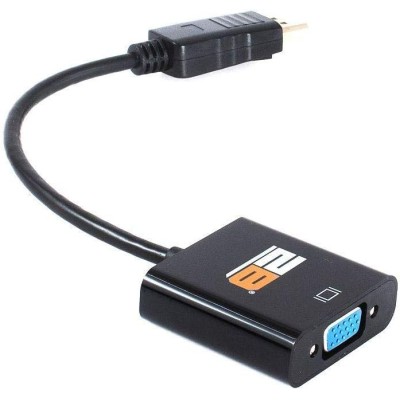2B(DC138) Connecting Solution Display Port Cable to VGA