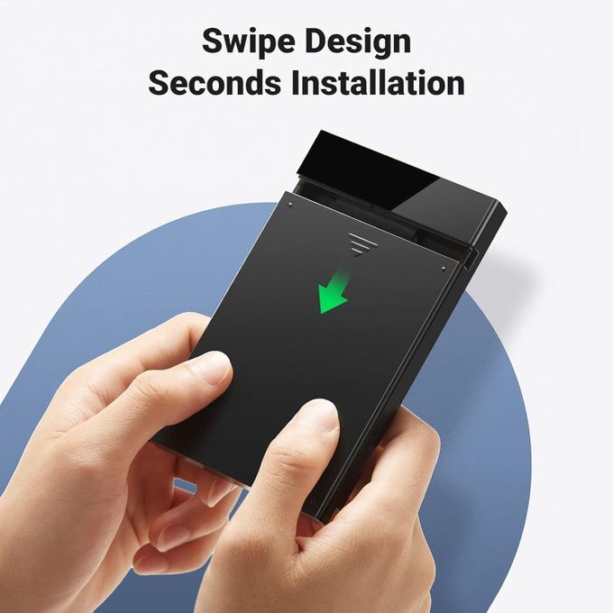 Ugreen USB C Hard Drive Enclosure USB 3.1 Gen 2 Type C to SATA External Hard Drive Disk Case Adapter 