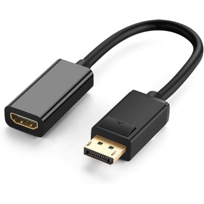 DISPLAY Male to HDMI Female Converter Adapter Cable