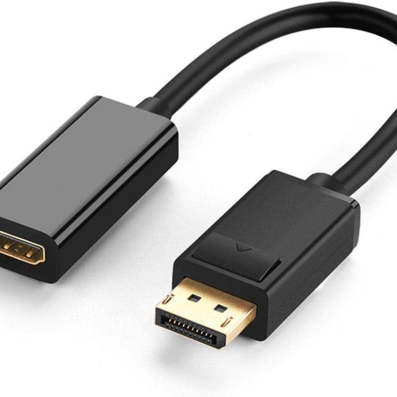 DISPLAY Male to HDMI Female Converter Adapter Cable