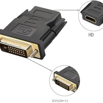 DVI Male to HDMI Female Adapter