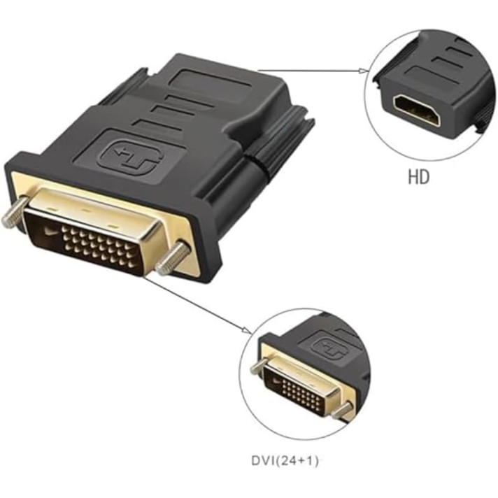 DVI Male to HDMI Female Adapter