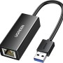 UGREEN CR111 (20256) USB 3.0 Gigabit Ethernet Adapter (Black)