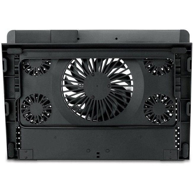 Redragon GCP500 IVY Laptop Cooler - 5 Quiet fans - 2 USB Port - Fan Speed Control - Aluminum Panel -