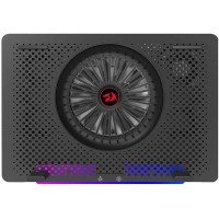Redragon GCP500 IVY Laptop Cooler - 5 Quiet fans - 2 USB Port - Fan Speed Control - Aluminum Panel -