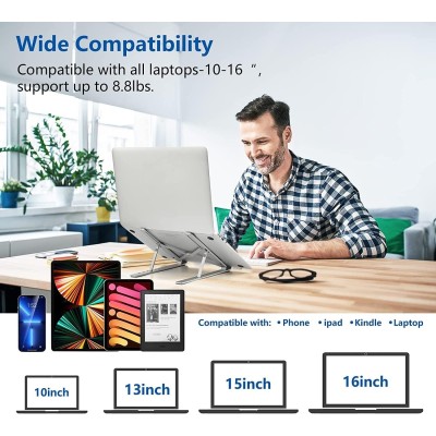 LAPTOP STAND Creative X L STEEL  folding storage bracket   