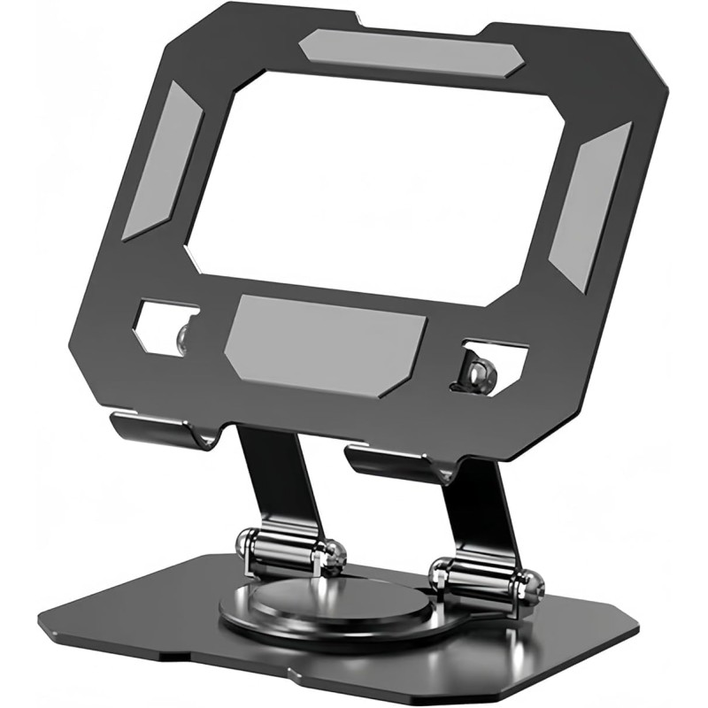 Tablet Holder حامل كمبيوتر وتابلت محمول وقابل للطي والتعديل بزاوية 360 درجة