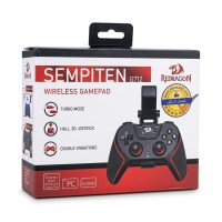 Redragon Sempiten Black and Red Gamer Controller with Cell Phone Holder G712