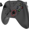 Redragon Forge G711 Wireless Gaming Controller, Multi-Platform, RGB, 4 Programmable Buttons, USB 2.4GHz, Bluetooth, USB Type-C, Six-Axis Gyroscope, Black