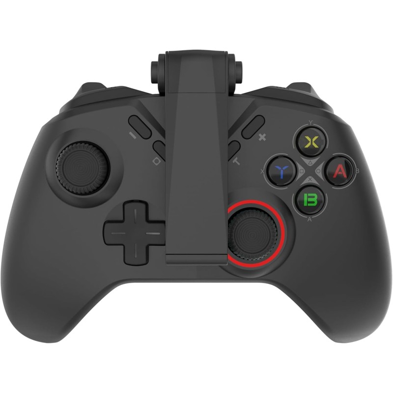Redragon Forge G711 Wireless Gaming Controller, Multi-Platform, RGB, 4 Programmable Buttons, USB 2.4GHz, Bluetooth, USB Type-C, Six-Axis Gyroscope, Black