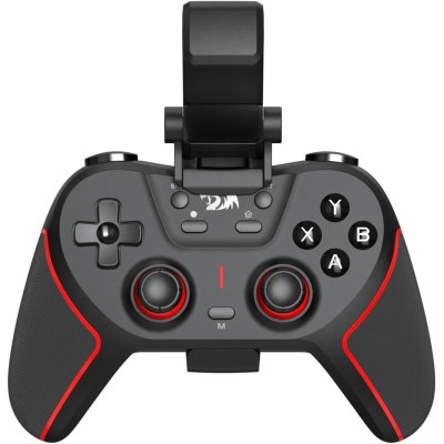 Redragon Sempiten Black and Red Gamer Controller with Cell Phone Holder G712