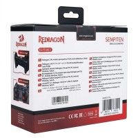 Redragon Sempiten Black and Red Gamer Controller with Cell Phone Holder G712