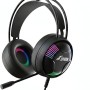SPARK Gaming Headset RGB Wired Gaming Headset, Over-Ear Gaming Headphones with 360* Surround Sound and USB 7.1 Input, Comfortable and Durable