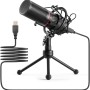 Redragon GM300 USB Gaming Microphone, Computer PC Laptop Condenser Mic with Tripod Stand