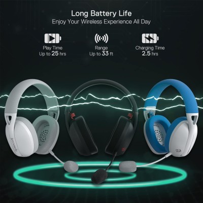 REDRAGON H848 IRE PRO Bluetooth / Wireless / Wired Gaming Headset – 7.1 Surround Sound.