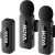 BOYA BY-V2 Ultracompact Wireless Microphone System for iOS Devices (2.4 GHz) - Black