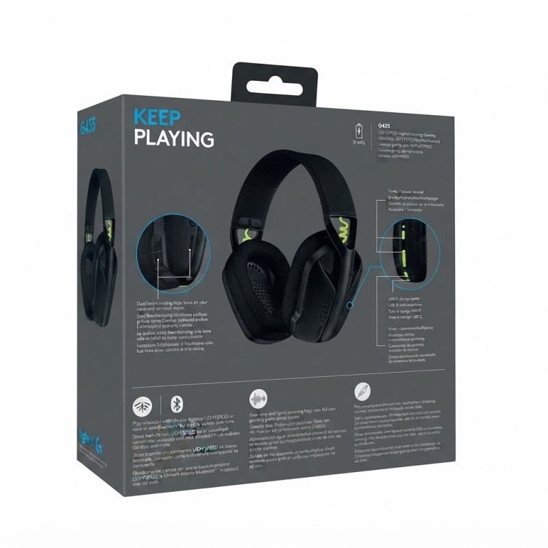 LOGITECH G435 LIGHTSPEED Wireless Gaming Headset