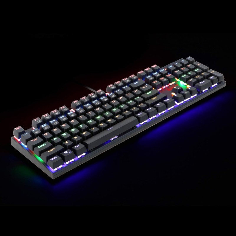 Redragon K565 Rudra Rainbow Mechanical Gaming Keyboard - Red Switch Redragon K565 Rudra Rainbow Mechanical Gaming Keyboard - Red Switch