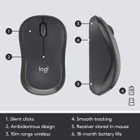 Logitech MK295 Silent Wireless Combo Keyboard and Mouse Logitech MK295 Silent Wireless Combo Keyboard and Mouse