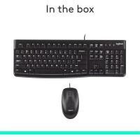 LOGITECH MK120 Corded Keyboard and Mouse Combo LOGITECH MK120 Corded Keyboard and Mouse Combo