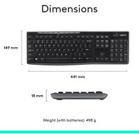 MK270 Wireless Keyboard and Mouse Combo - Logitech MK270 Wireless Keyboard and Mouse Combo - Logitech