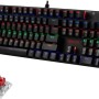REDRAGON RUDRA K565E RAINBOW ELITE Backlight Mechanical Gaming - RED Switches