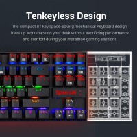Redragon Wired Rainbow Gaming Keyboard K552 elite edition 60%, Swappable Compact Mechanical Keyboard Dedicated Arrow Keys, Redragon Wired Rainbow Gaming Keyboard K552 elite edition 60%, Swappable Compact Mechanical Keyboard Dedicated Arrow Keys,