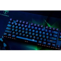 T-DAGGER Bora T-TGK313 Rainbow Gaming Mechanical Keyboard BLUE SWITCH