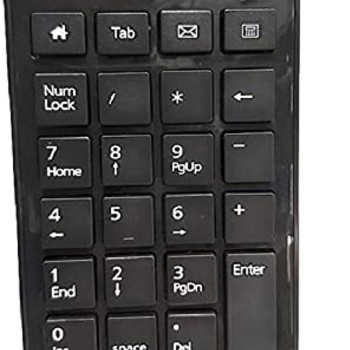 Gigamax Wired Usb Number Pad Numerical Keyboard (23 Keys, Black)