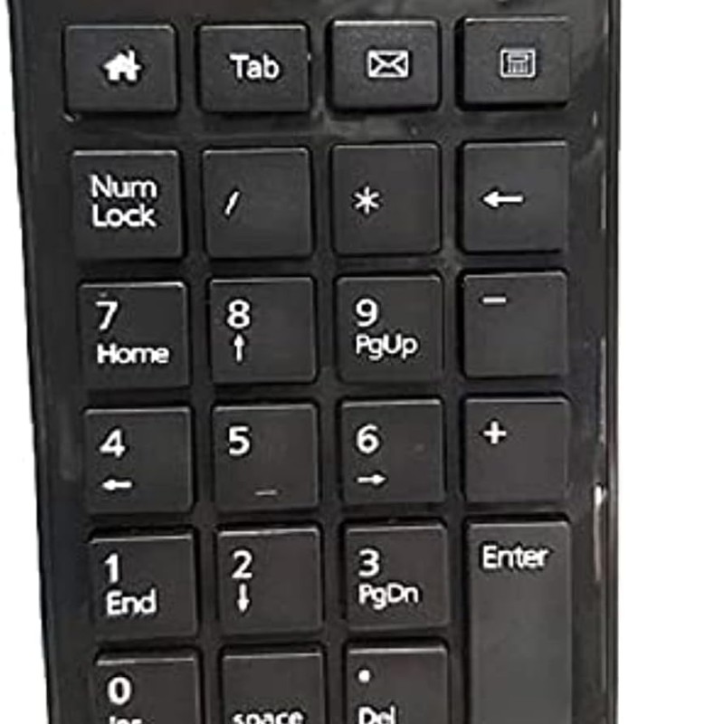 Gigamax Wired Usb Number Pad Numerical Keyboard (23 Keys, Black)