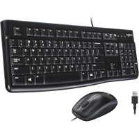 LOGITECH MK120 Corded Keyboard and Mouse Combo LOGITECH MK120 Corded Keyboard and Mouse Combo