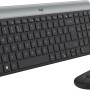 Logitech MK470 Slim Wireless Keyboard and Mouse Combo - Modern Compact Layout, Ultra Quiet, 2.4 GHz U